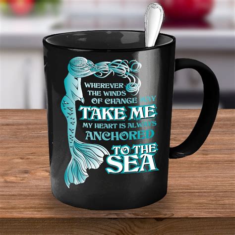 Mermaids Ts Mermaid Coffee Mug Take Me To The Sea Etsy