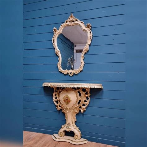 Винтаж: Консоль и Зеркало в стиле венецианского барокко купить в ...