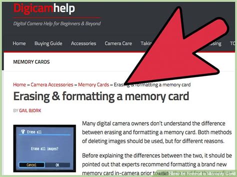 4 Ways to Format a Memory Card - wikiHow