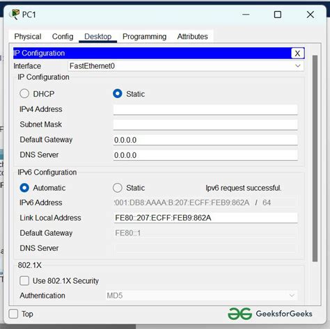 How To Configure IPv6 On CISCO Router GeeksforGeeks