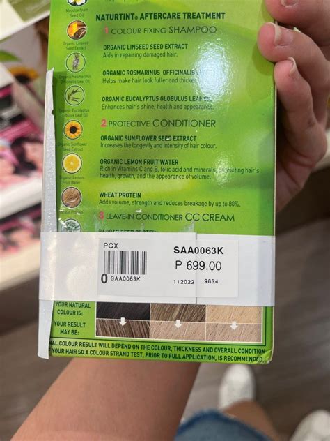 Naturtint Ash Blonde Hair Dye Repriced To 4boxes For 700 Beauty Personal Care Hair On