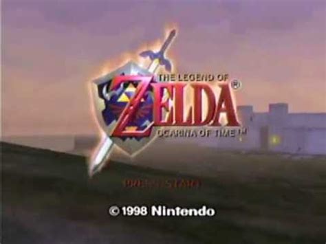 Ocarina Of Time Intro