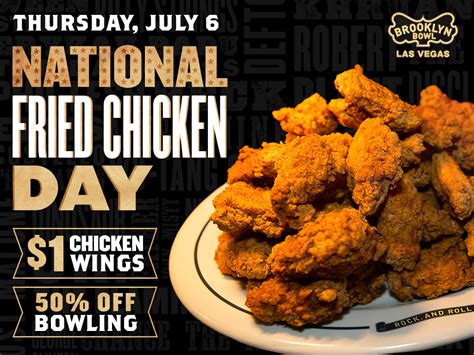 National Fried Chicken Day | Brooklyn Bowl