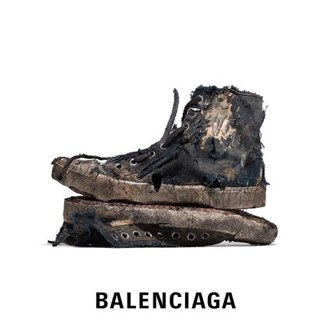 The Reason Behind The Balenciaga Distressed Sneakers