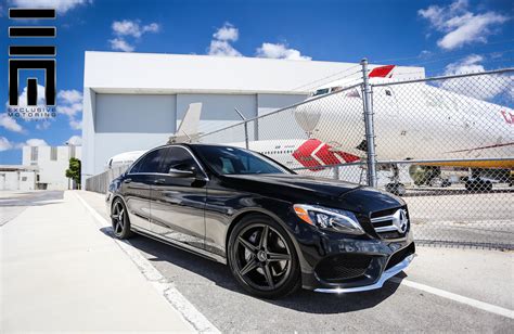 All Black Mercedes C Class By Exclusive Motoring — Gallery