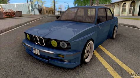 Bmw E30 Fully Tunable Ivf Lowpoly For Gta San Andreas