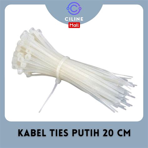 Jual Kabel Ties Kecil 100mm Nylon Cable Tie 20cm 200mm Kabel Tis Pengikat Kabel Warna