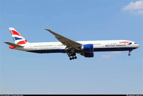 G Stbn British Airways Boeing Er Photo By Francesco Della Santa