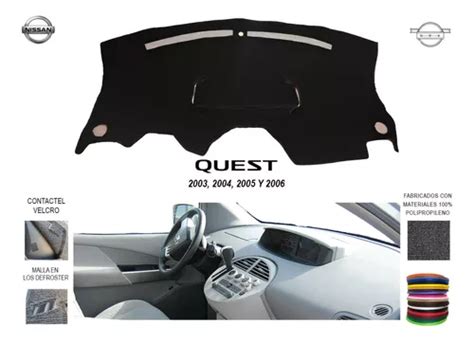 Cubre Tablero Nissan Quest Modelos Meses Sin Inter S