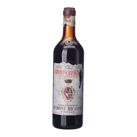 1962 Chianti Barone Ricasoli VIATEMPIA CZ