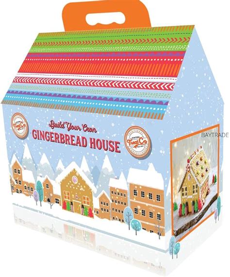 Gingerbread House Kit 863g Deluxe Uk Grocery