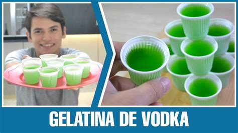 Como Fazer Gelatina De Vodka Jelly Shots Youtube