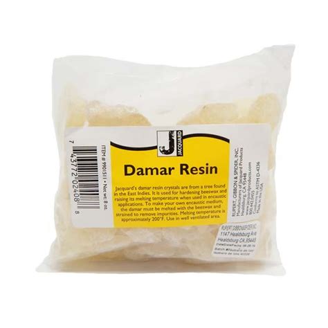 Jacquard Damar Resin - Artist & Craftsman Supply