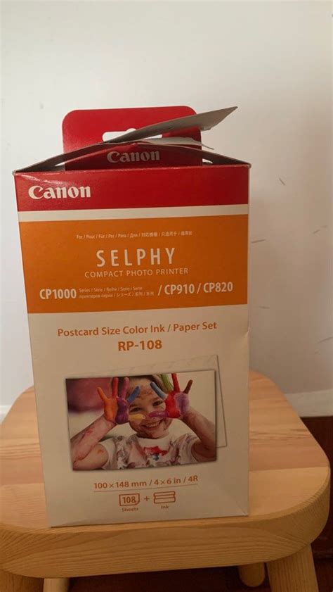 Canon Selphy Cp1200 Compact Photo Printer Postcard Size Color Inkandpaper Set Slip In Album