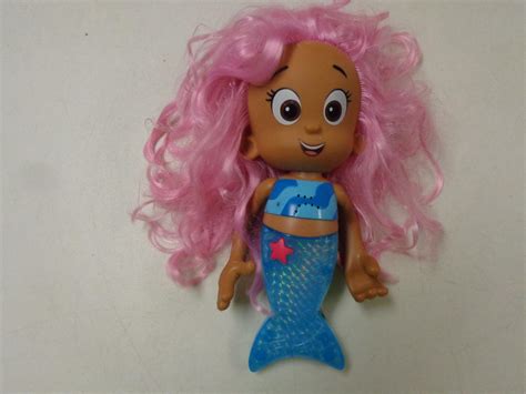 BUBBLE GUPPIES SINGING MOLLY MOLLIE PINK HAIR MERMAID DOLL EUC | #1881598542