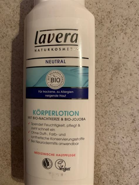 Lavera K Rperlotion Neutral Mit Bio Nachtzerze Bio Jojoba Ml