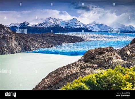 Patagonia, Chile - Grey Glacier in Southern Patagonian Ice Field ...