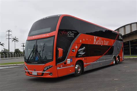 Busscar Entrega Vissta Buss Dd Ag Ncia De Viagens E Turismo Kelly Tur