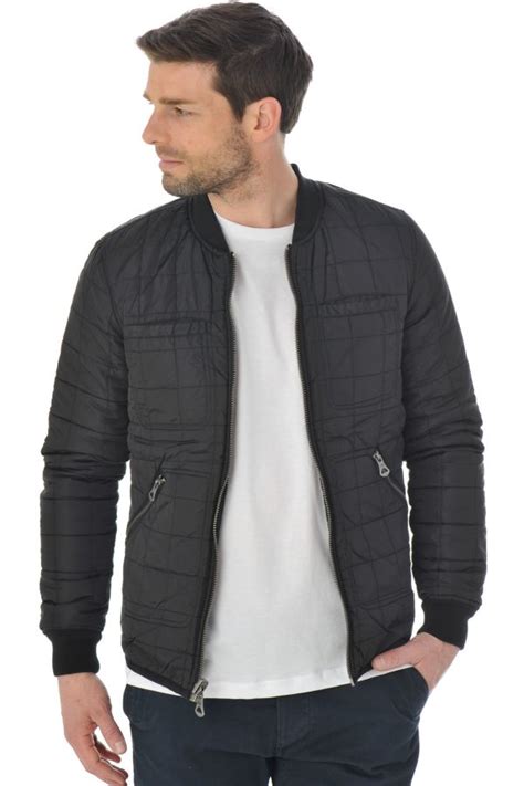 Blouson Homme Kaporal Tesla Black Cuir City