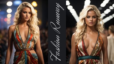 K AI LookBook Blonde Ambition Fashion Runway Elegance YouTube