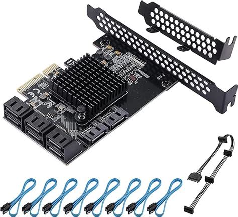 BEYIMEI PCIe 4X SATA Karte 8 Ports SATA 3 0 Controller