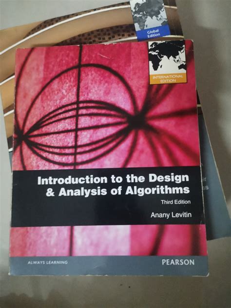 Introduction To The Design And Analysis Of Algorithms 3rd Edition Hobbies And Toys Books