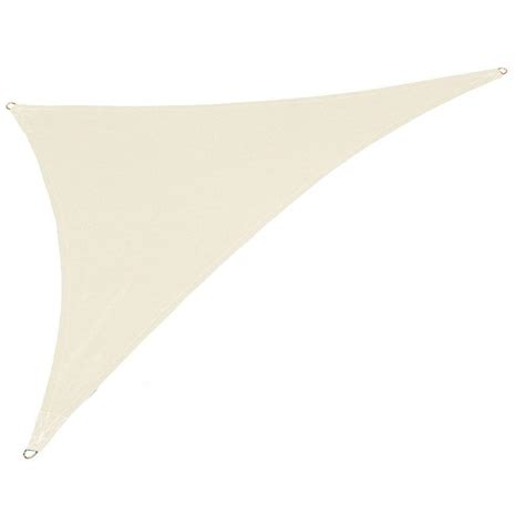 Coolaroo 15 Ft X 12 Ft X 9 Ft Ivory Right Triangle Ultra Shade Sail