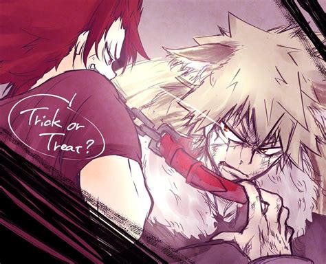 Bakugou Katsuki And Kirishima Eijirou Anime Hero Kirishima Eijirou