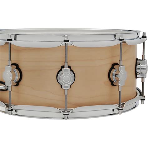 DW Design Series Snare Drum 14 x 6 in. Natural Satin | Guitar Center