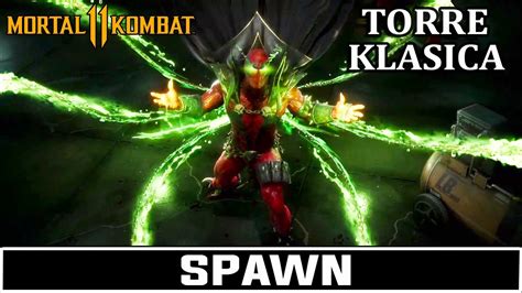 Mortal Kombat 11 Torre Klásica SPAWN DIFÍCIL Español Latino