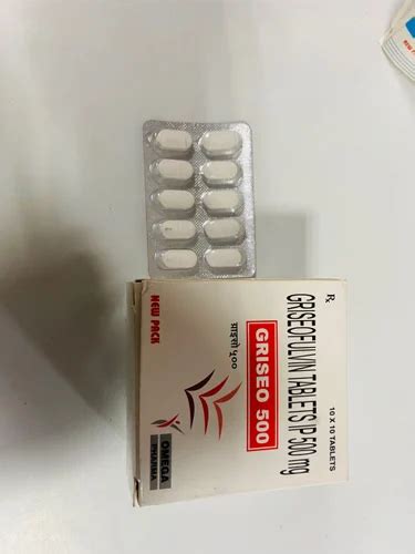 Griseofulvin 500 Mg Tablets Packaging Type Stripe At Rs 70 Stripe In