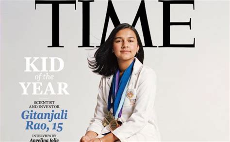 Gitanjali Rao Becomes The First Ever ‘Kid Of The Year’ By TIME Magazine ...