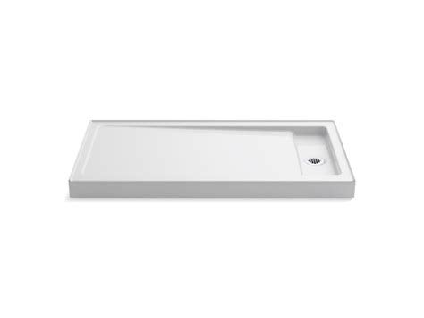 K-9164-0 | Bellwether™ 60" x 32" alcove shower base, right drain ...