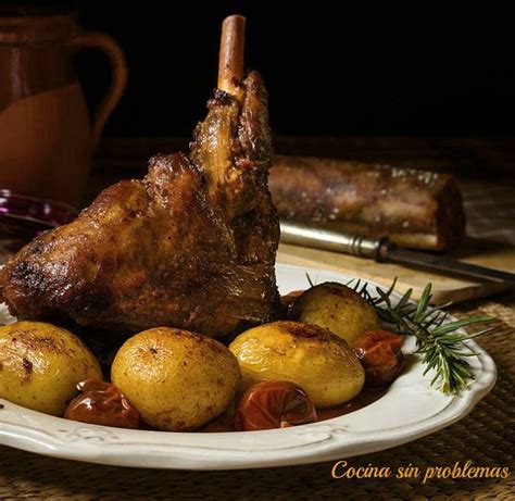 Cocina Sin Problemas Cordero Al Horno Con Sobrasada Y Miel