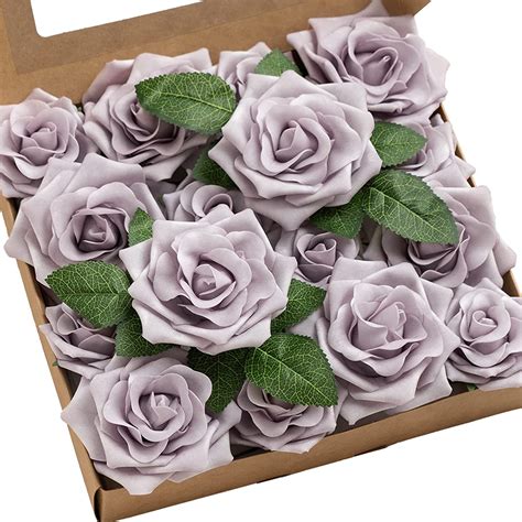 Amazon Ling S Moment Artificial Flowers Avalanche Rose Fake Foam