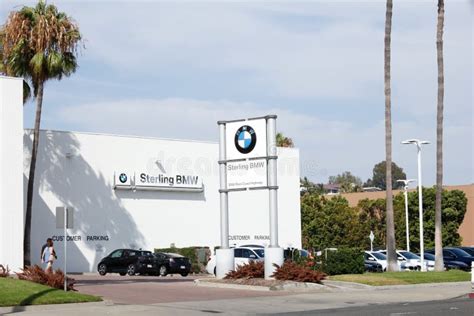 Sterling BMW dealership editorial stock image. Image of accident ...