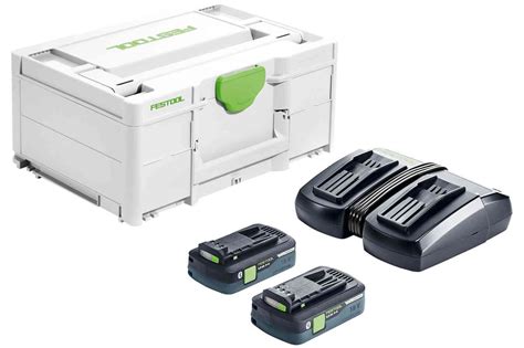 Set Énergie FESTOOL SYS 18V 2x4 0 TCL 6 DUO FESTOOL 577109