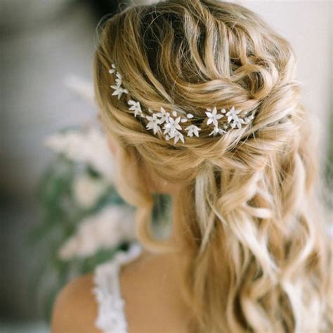 Bohemian Bridal Headpiece JASMIN Lizeron Paris Wedding Hair