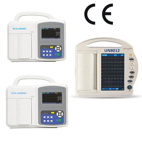 Ce Iso Electrocardiograph Digital Six Channel Lead Ecg Ekg Device