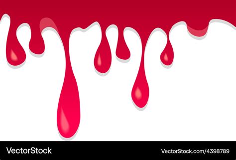 Paint drops Royalty Free Vector Image - VectorStock