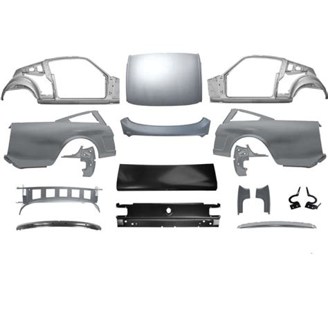 CJ Classics 6566C2FBK Mustang Sheet Metal Conversion Kit CP To FB