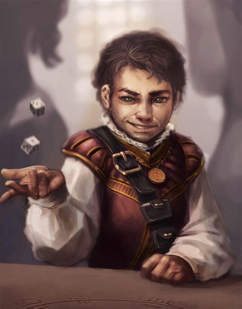 Dandd Rogue Bard Halfling Rogue Bard Character Portraits