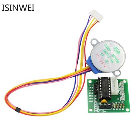 Byj V Phase Dc Gear Stepper Motor Uln Driver Board For