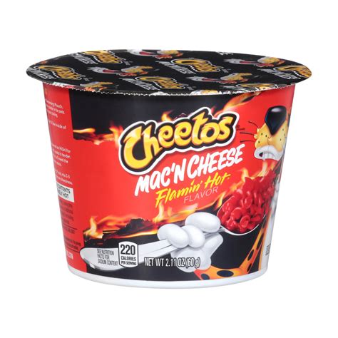 Cheetos Macn Cheese Flamin Hot Pasta Flavoured Sauce 60 G Online At