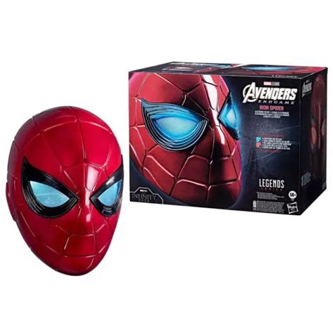 AVENGERS ENDGAME MARVEL Legends Spider Man Electronic Helmet Replica