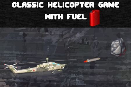 Classic Helicopter Game With Fuel - Free Addicting Game