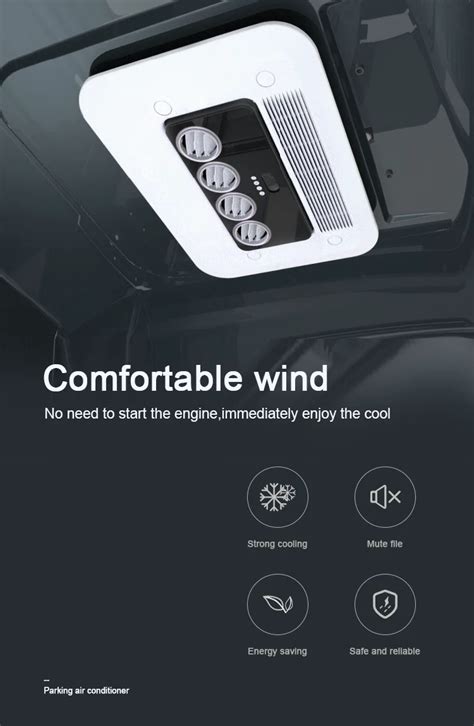 Gree Rooftop 24v Inverter Truck Air Conditioner Cooling Only Ultra Thin