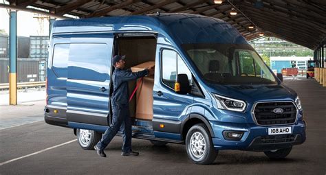 ford transit cargo van redesign features performance  ford usa