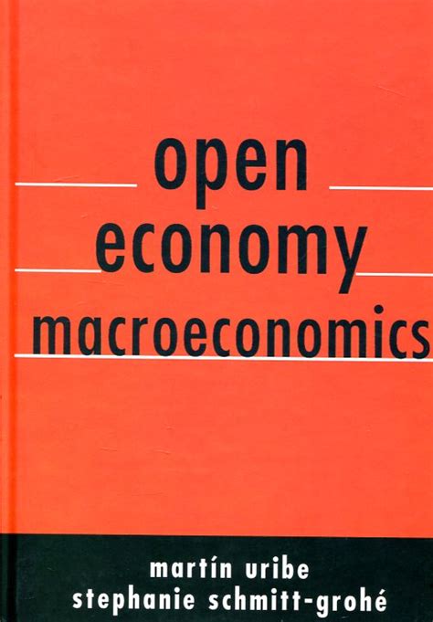 Libro Open Economy Macroeconomics 9780691158778 Shmitt Grohe