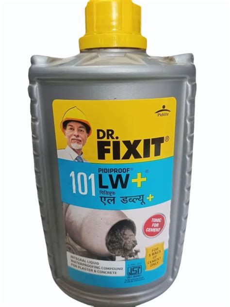 Dr Fixit Pidiproof Lw Plus Waterproofing Chemical Packaging Size